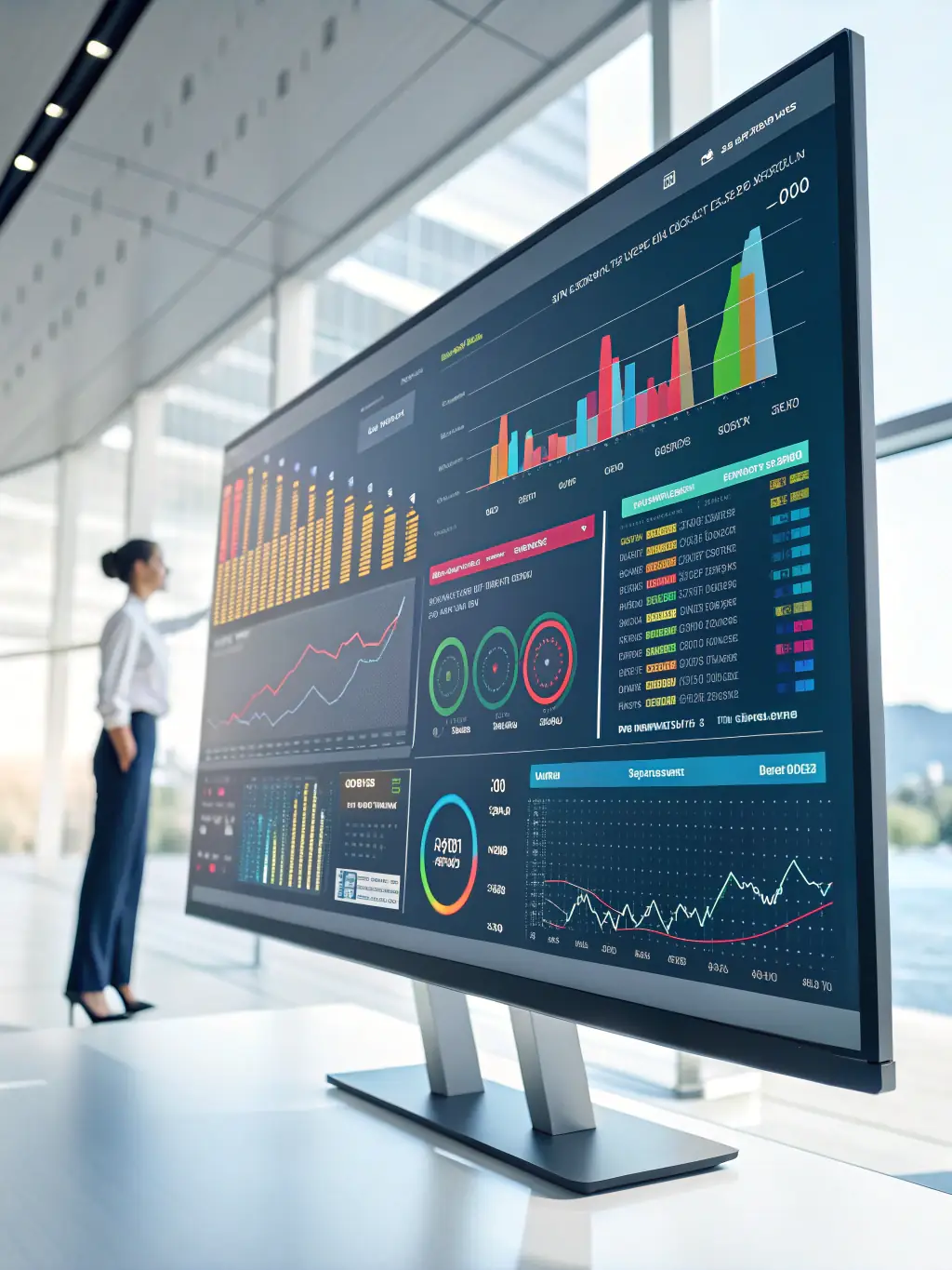 A secure digital interface displaying various investment options and financial data, highlighting the use of technology in financial consulting.