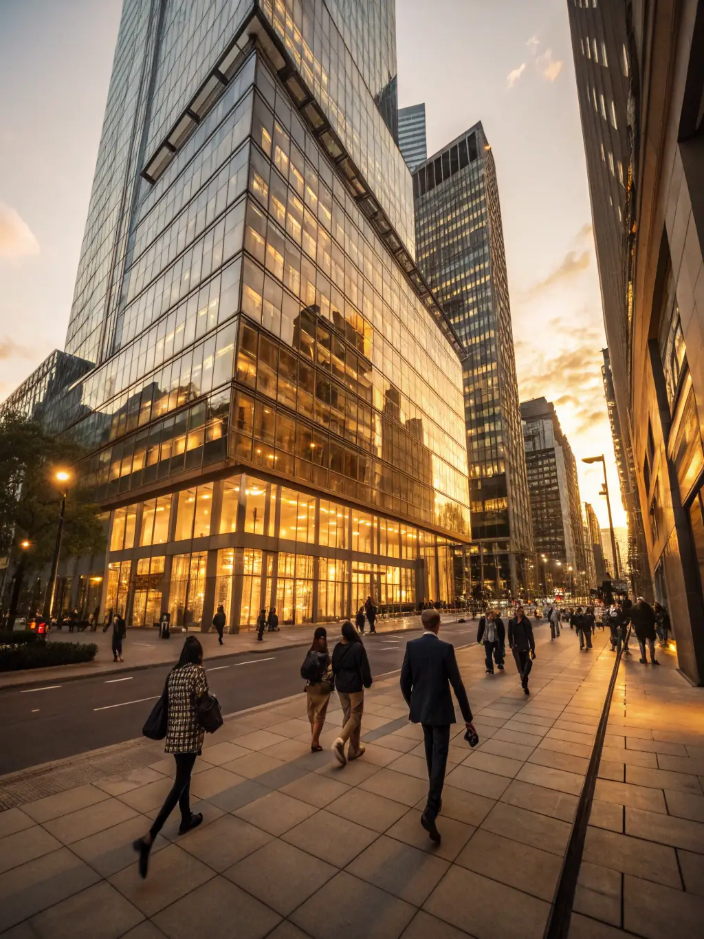 An image of a modern office building in Johannesburg, representing corporate financial planning and investment opportunities.
